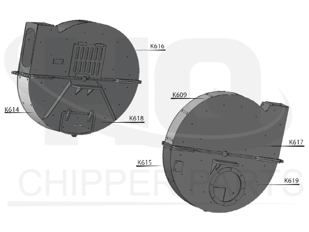 BLOWER HOUSE PARTS