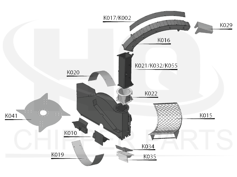 SCREENING BASKET PARTS