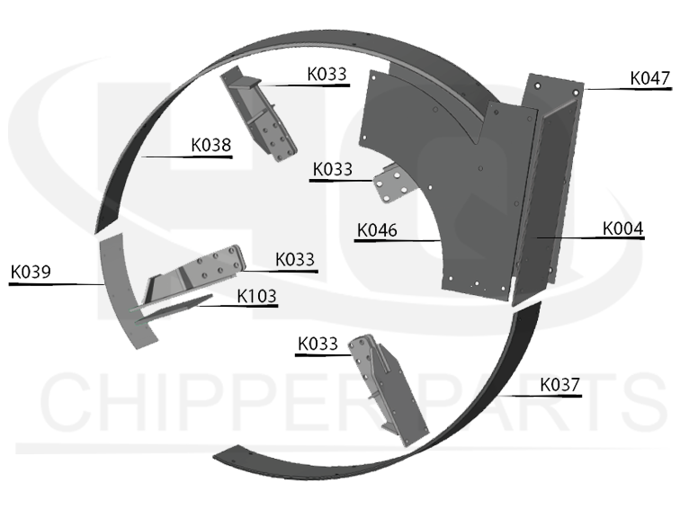 BLOWER HOUSE PARTS