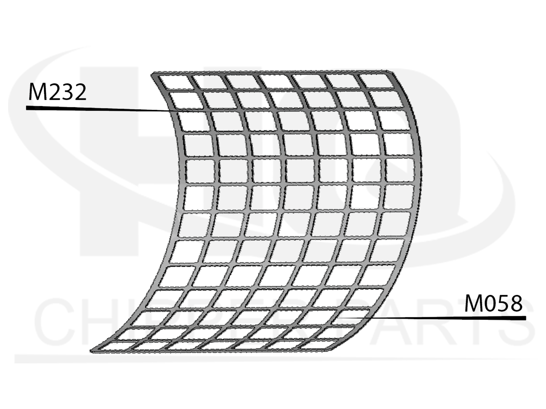 SCREENING BASKET PARTS