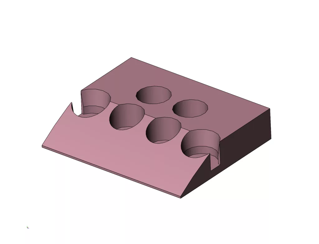 Top blade holder