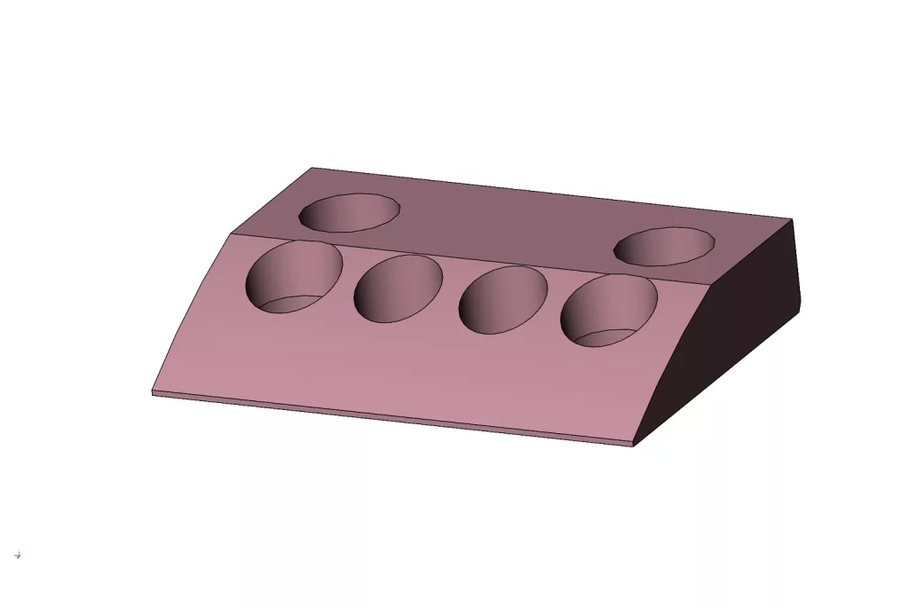 Top knife holder