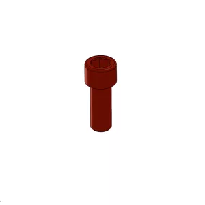 bolt | DIN 912 / ISO 4762 | full thread | class 12.9 | thread (d) M20 x 2,5 | length (L) 50 mm | wrench size (s) 17 mm | head diameter (dk) max. 30 mm | head height (m) max. 20 mm