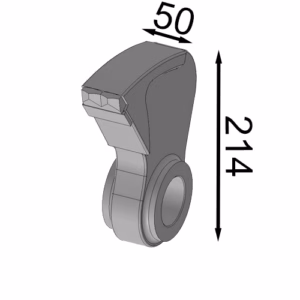 Large hammer with a hard-metal head